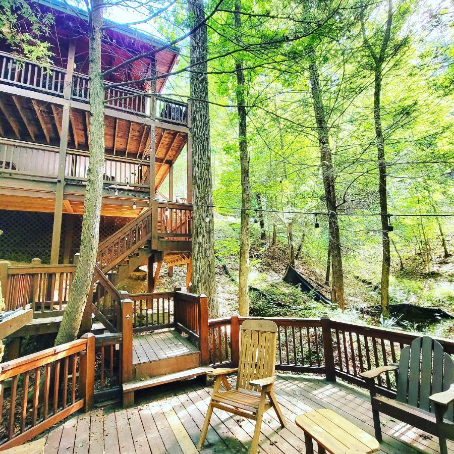 Luxury Cabin With Waterview And Privacy, Hiking Blue Ridge Luaran gambar